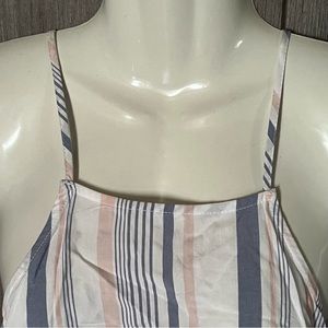 Hollister stripped cropped tank